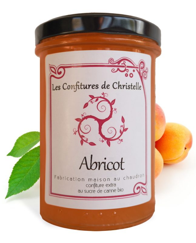 Confiture d'abricot bio artisanale - Les Confitures de Christelle